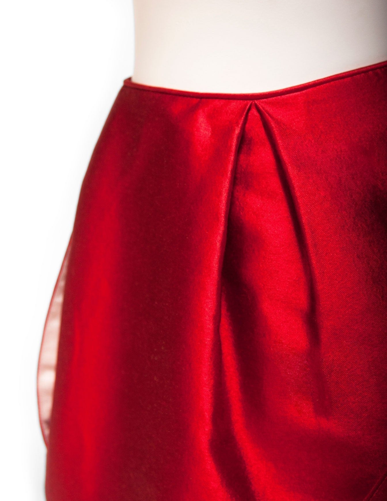 Classic A-line Cocktail Skirt with Pockets — The Diana II - Senza Tempo Fashion