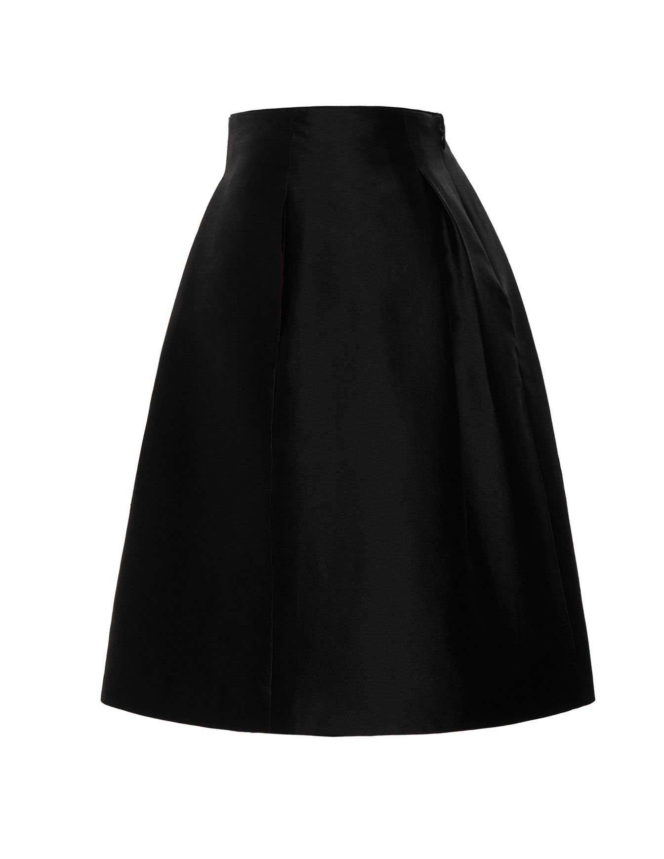 Classic A-line Skirt with Pockets — The Diana - Senza Tempo Fashion