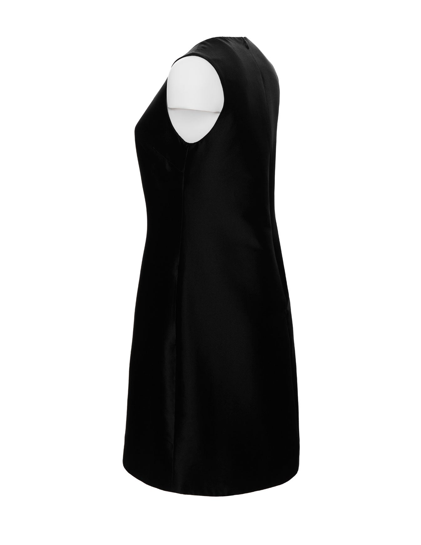 Classic A-line Style Dress with Pockets Black — The Lawson - Senza Tempo Fashion