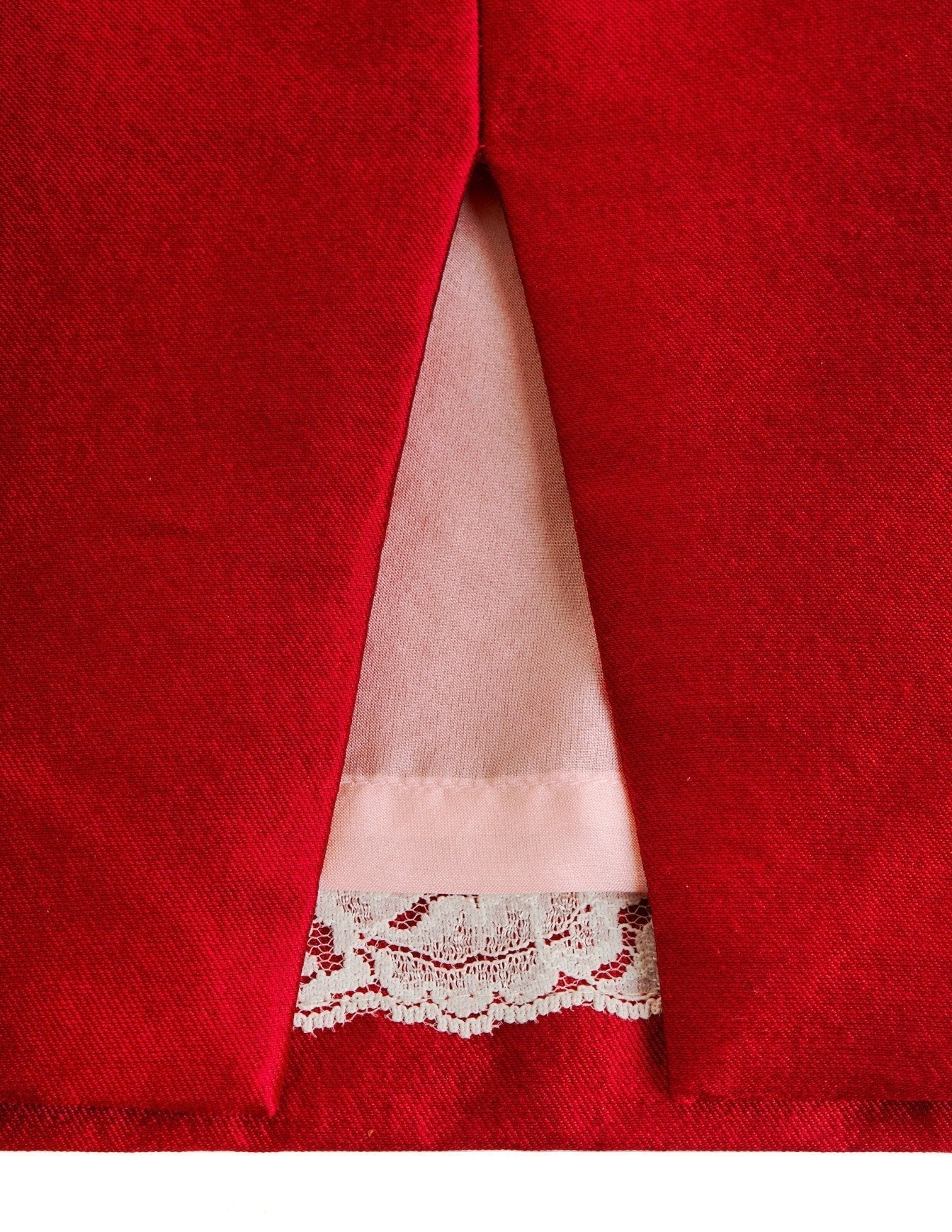 Classic Shift Dress Red — The Jackie - Senza Tempo Fashion