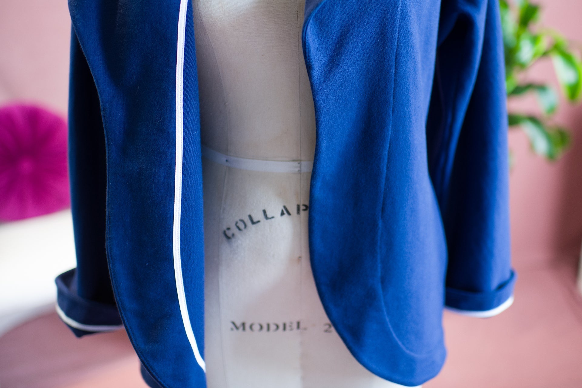 Elegant Shawl Hoodie French Cotton Terry — The Veruschka - Senza Tempo Fashion