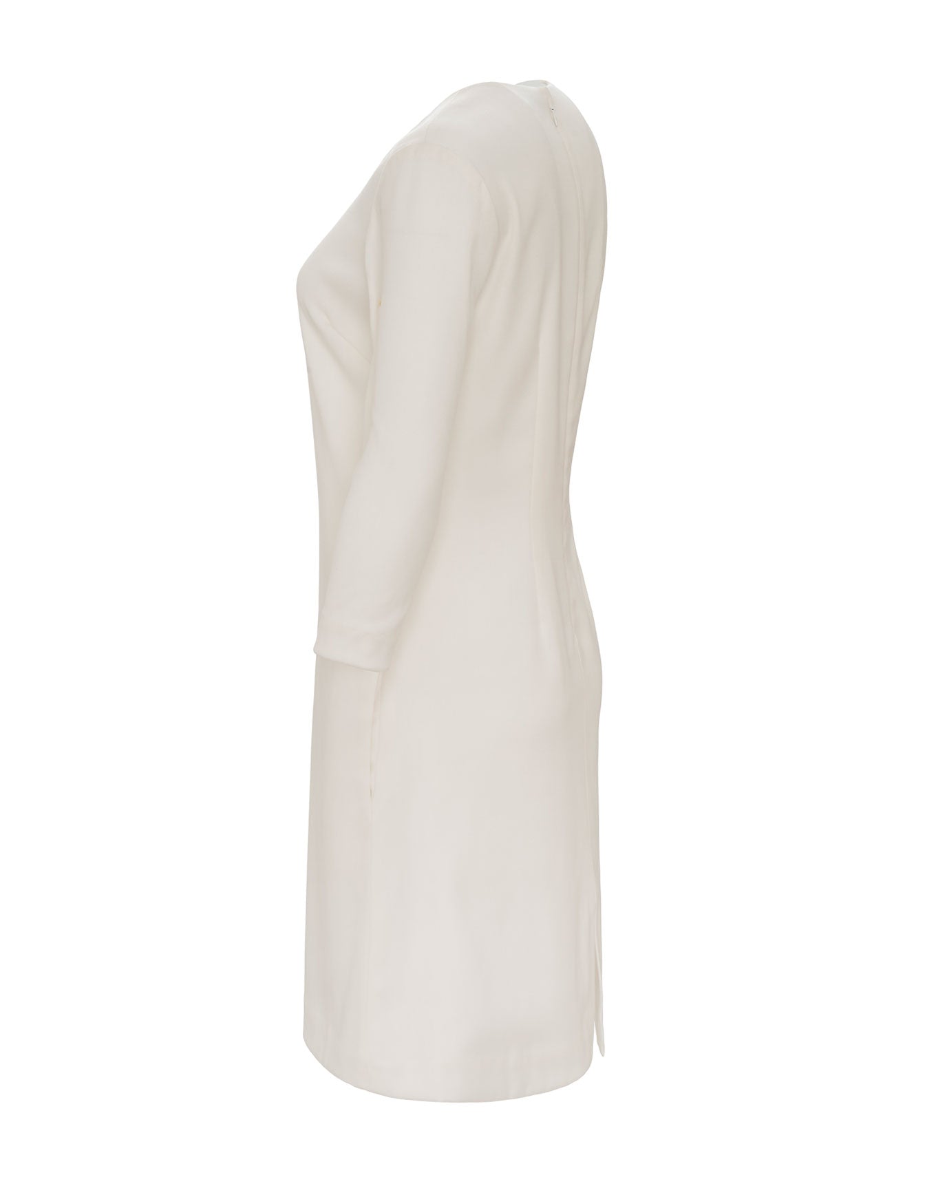 Long Sleeve Wool Tunic Dress — The Brigitte - Senza Tempo Fashion