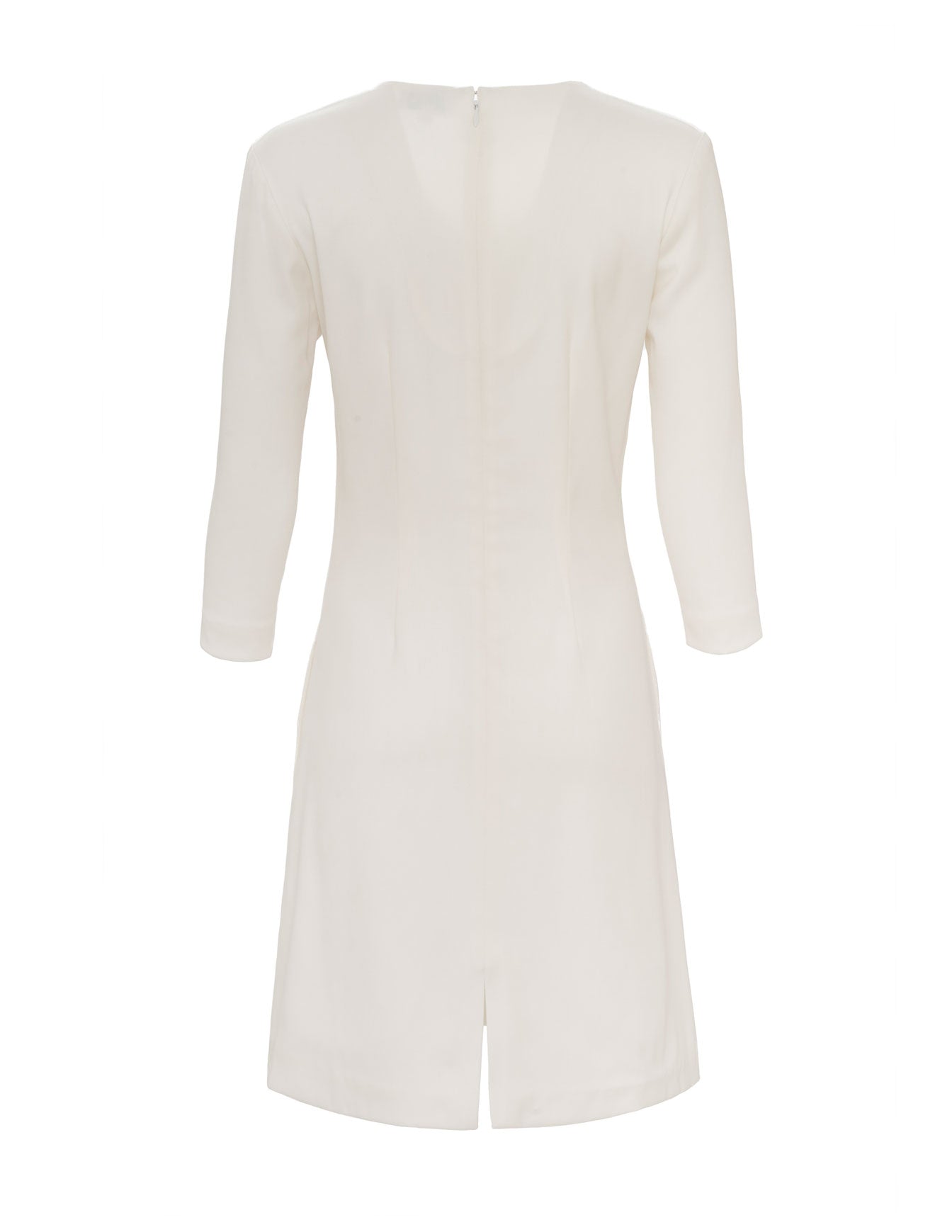 Long Sleeve Wool Tunic Dress — The Brigitte - Senza Tempo Fashion