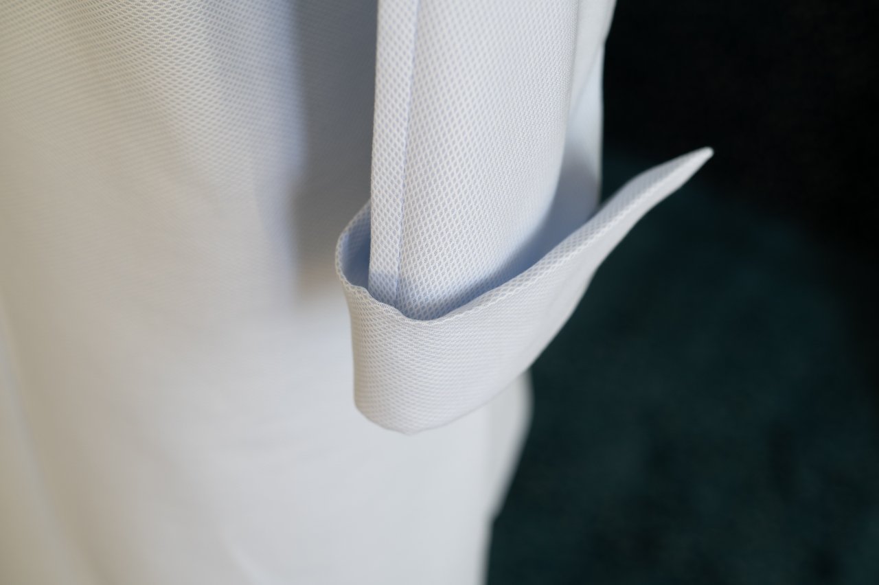 Luxe White Cotton Tunic Top — The Debra - Senza Tempo Fashion