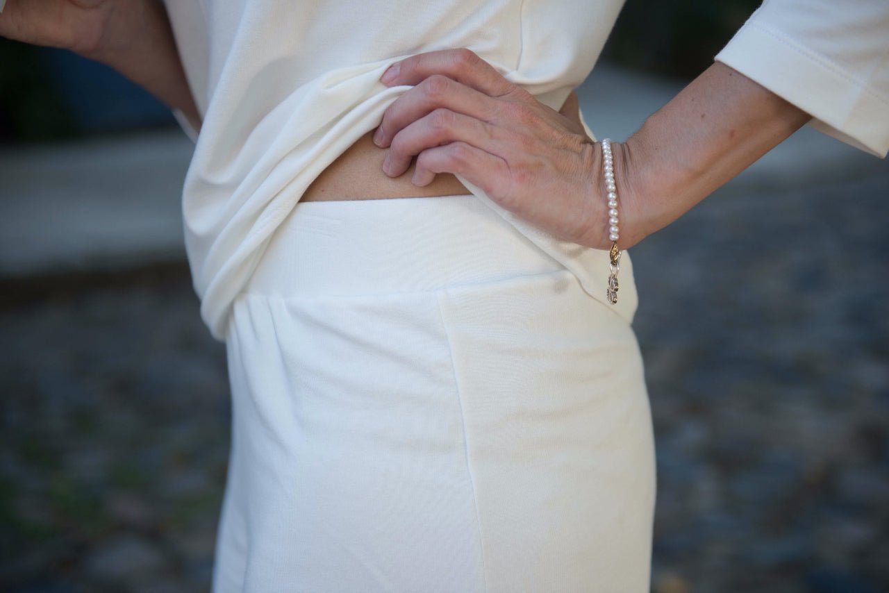 Luxury Cotton Shorts — The Kelly - Senza Tempo Fashion