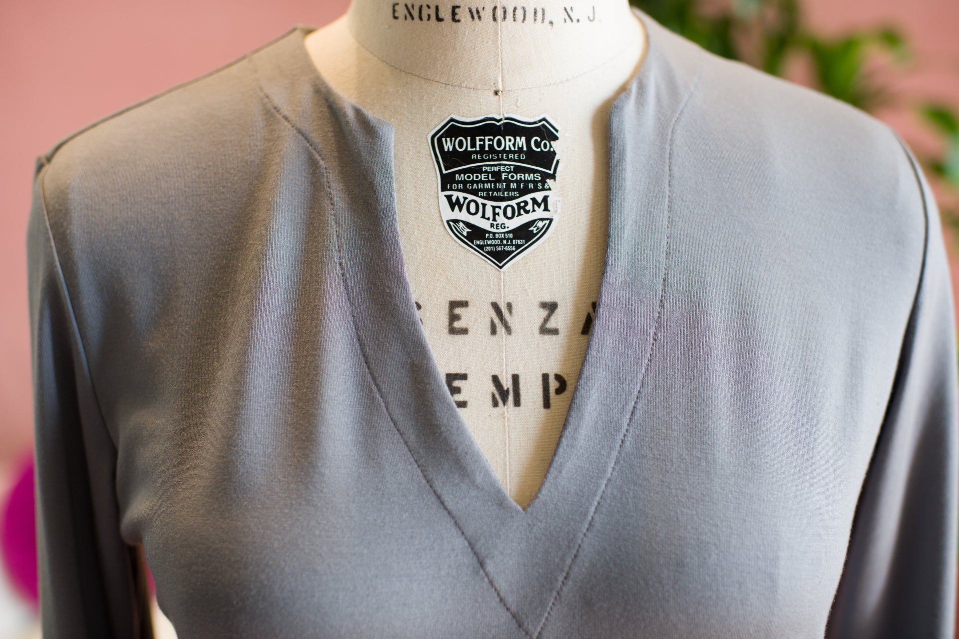 Seventies Style Stretch Tunic Top — The Pat - Senza Tempo Fashion