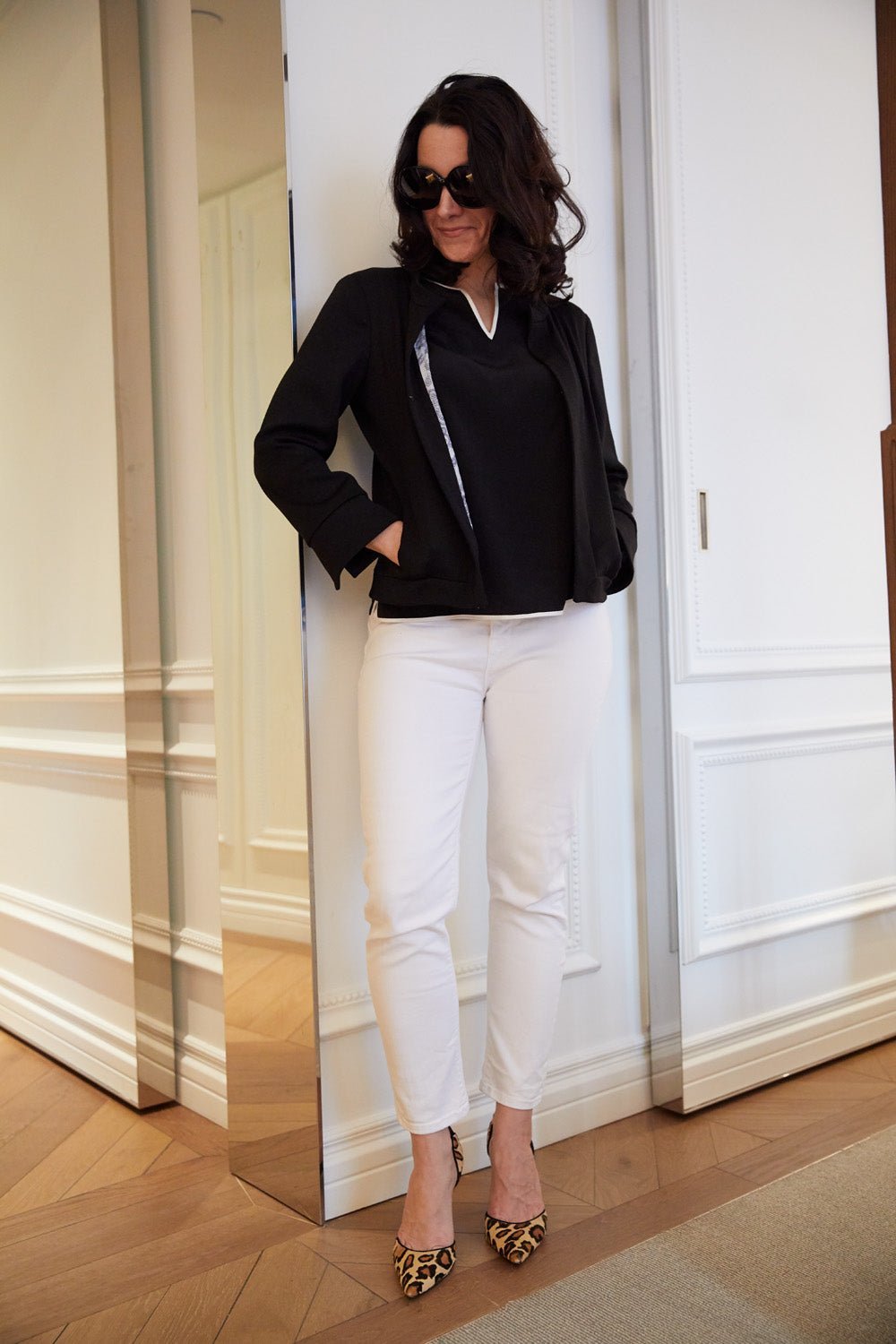 Silk Tunic Top — The Jane - Senza Tempo Fashion
