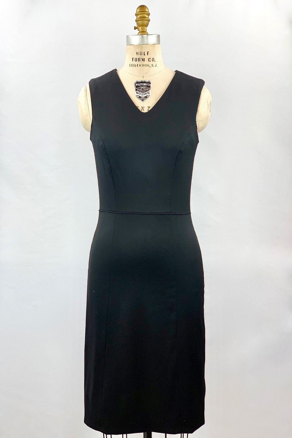 V-neck Suiting Dress — The Jackie II - Senza Tempo Fashion