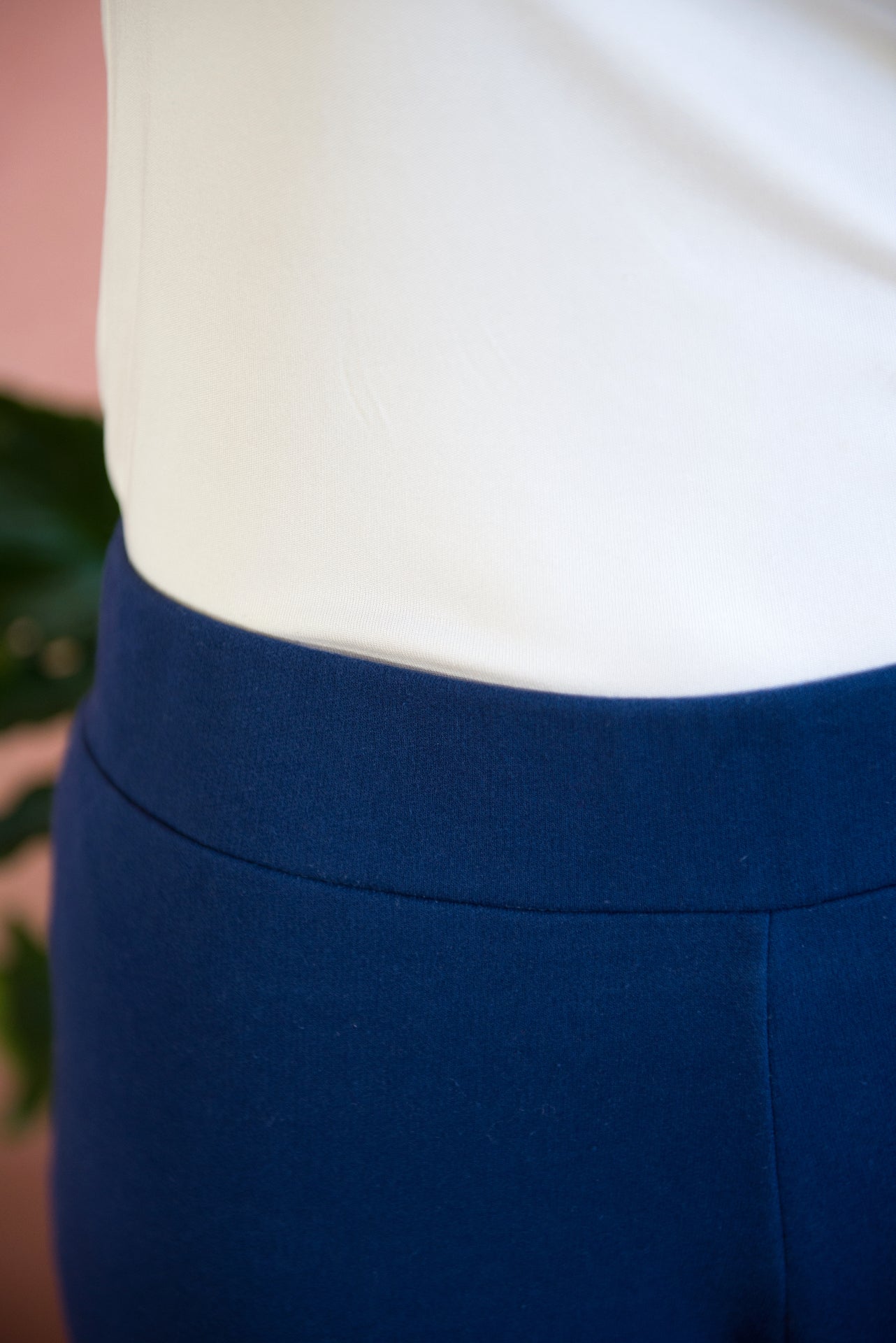 Wide-Leg French Cotton Terry Loungepants — The Claire II - Senza Tempo Fashion