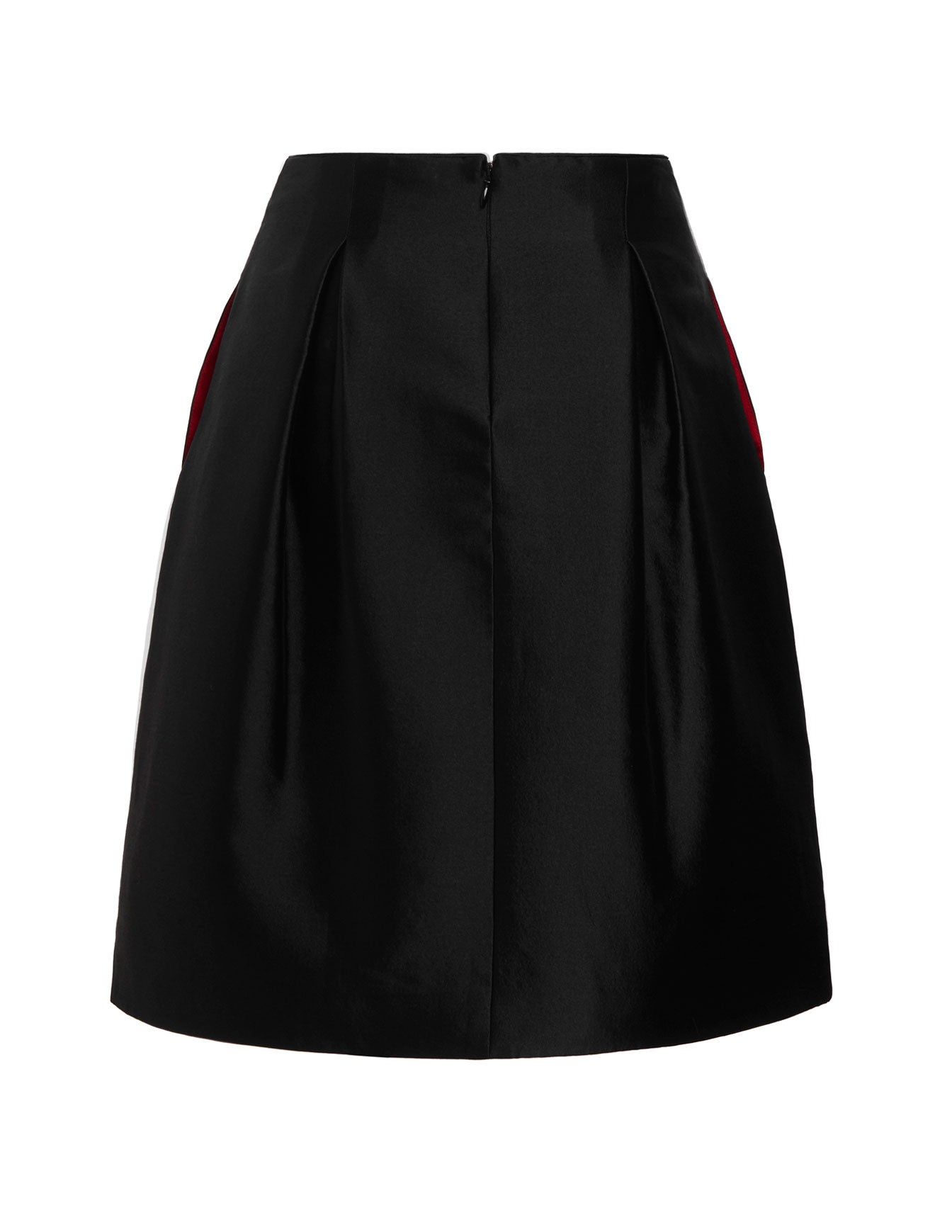 Classic A-line Skirt with Pockets — The Diana - Senza Tempo Fashion