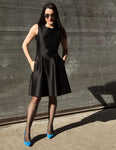 Classic Fit and Flare Dress with Pockets — The Carmel - Senza Tempo Fashion