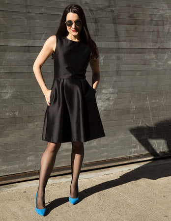 Senza Tempo Fashion Carmel Dress - Black