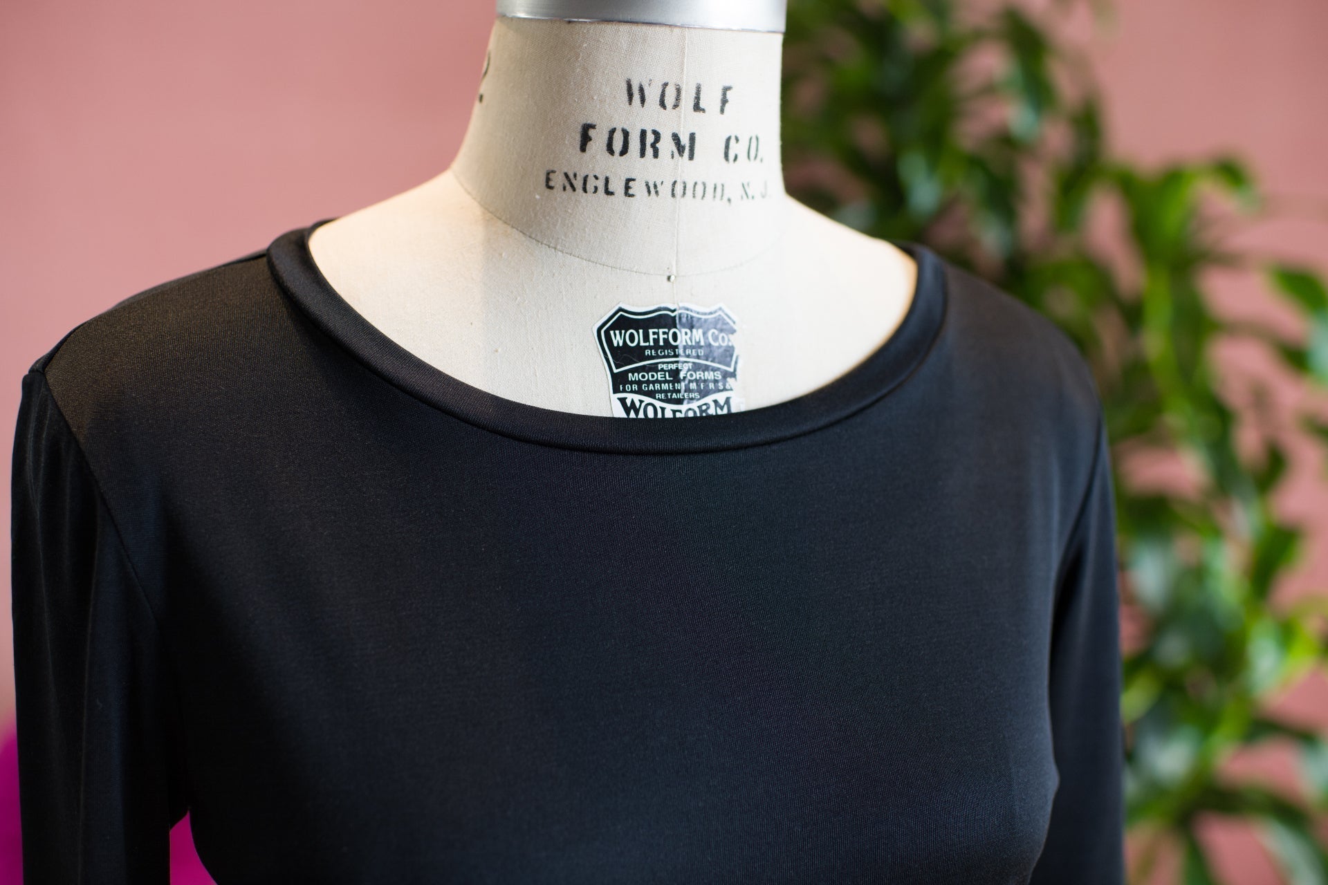 Luxe Finish Long Sleeve Silk T Shirt — The Marilyn III - Senza Tempo Fashion
